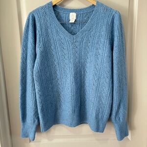 Joie Blue soft knit Sweater